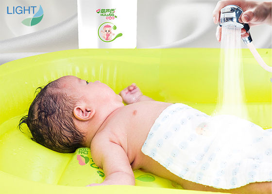 Chống thấm nước IPX4 Thổi lên bồn tắm trẻ em với nước chảy ngăn ngừa nhiễm trùng